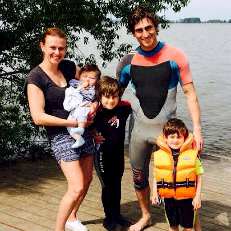Robin und Familie